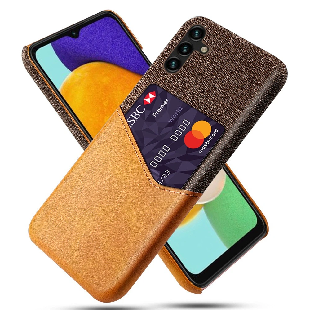 Premium Business Card Holder Case with Slots for Samsung Galaxy Phones