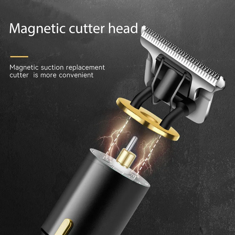 Kemei Hair Clipper Electric hair trimmer Cordless Electric Shaver beard Trimmer Men Hair Cutting Machine chargeable T9 razor