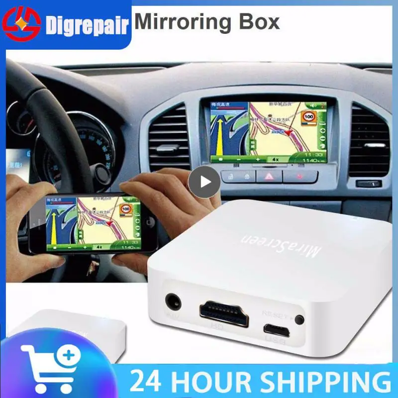 

Автомобильное мультимедийное устройство MiraScreen X7 Dongle WiFi 1080P, зеркальная коробка, кабели для Airplay, адаптеры, розетки, автомобильная электроника