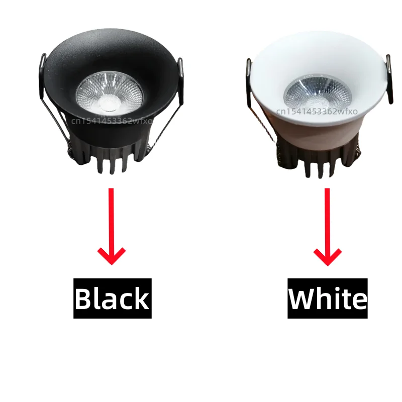 Recessed Ceiling Spotlight Dimmable Mini 3W5W7W10W embedded sky light LED downlight COB spotlight AC110-220V bedroom cabinet interior lighting led downlight recessed ceiling spotlight ceiling lamps