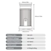 Cafelffe Cold/Hot milk frother electric coffee foam maker automatic Milk Warmer Cool Stirring Frothing Foamer Chocolate Mixer 6