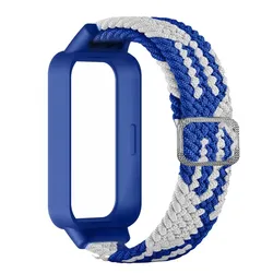 Nylon Loop Strap with Bumper Wristband - Durable Replacement Band for Mi Band 9 Active (8)