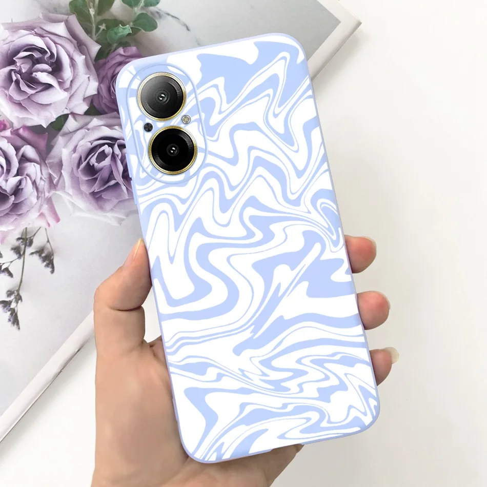 Fashion Moon Pattern Soft Silicone Protective Back Cover