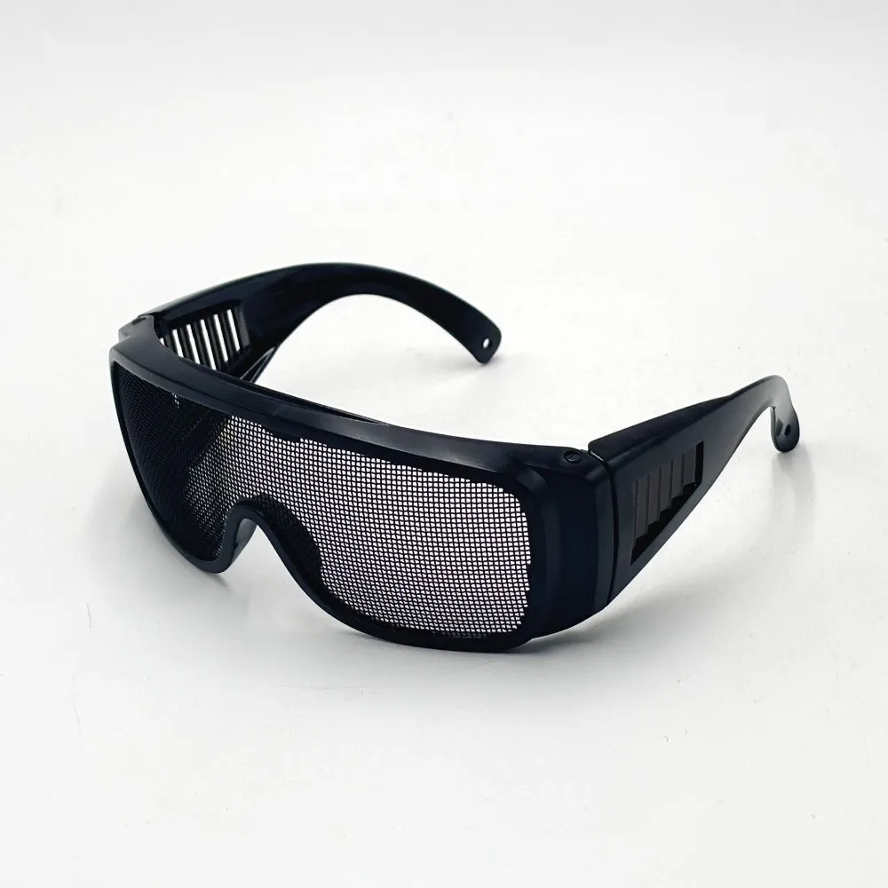 Steel Wire Metal Mesh Safety Goggles Impact Resistant Breathable Protective Glasses Shock Resistant Eye Protector Equipment - 2