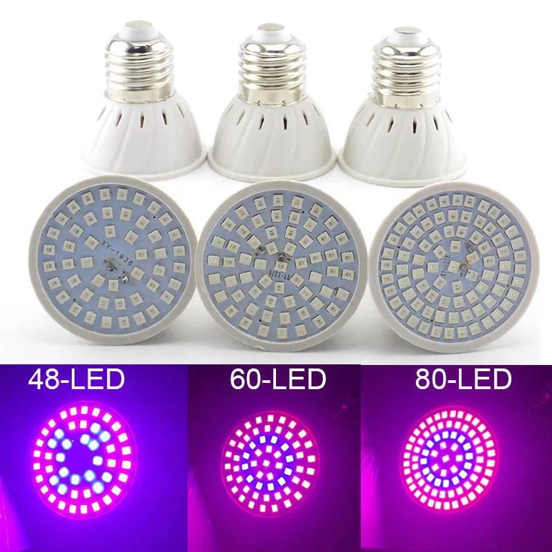 LED Plant Grow light bulb phytolamp full spectrum Flower growing lamp E27 for indoor greenhouse growtent Hydroponic k5 led grow light,grow light