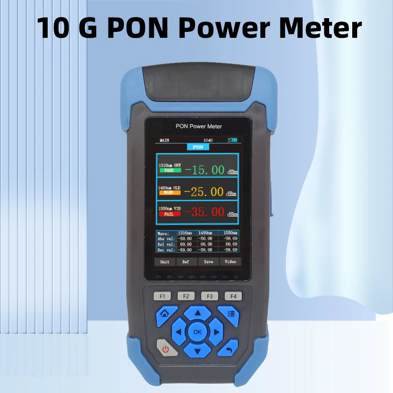 1310 1490 1550 in 1625nm network pon test loss check and distance locator 40db JW3239C 10G PON Power Meter EXFO XG/XGS-PON 1270/1310/1490/1550/1577nm, Wavelength Network Tester, FTTH Tools, Fiber Equipment