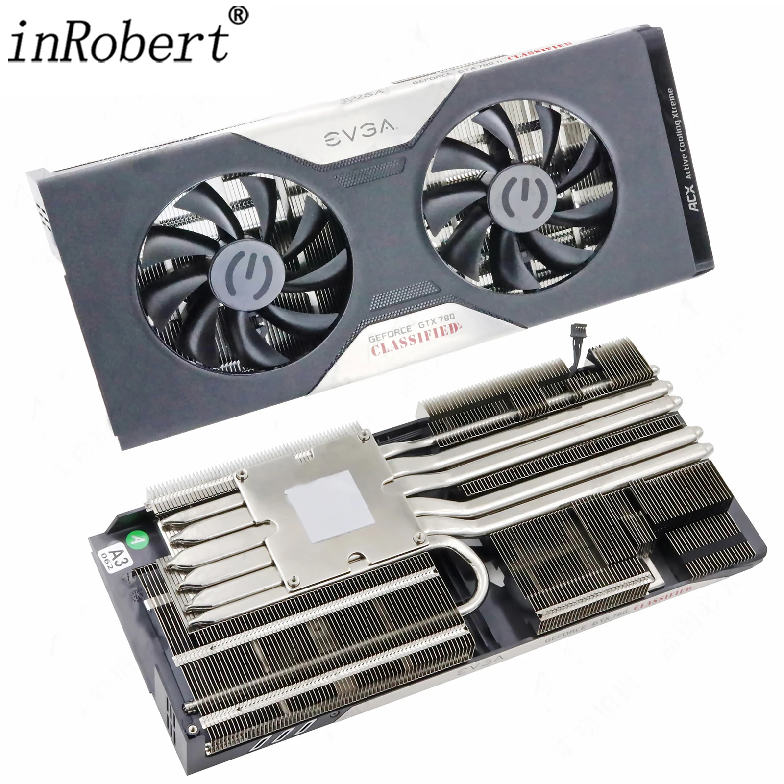 Dissipatore Di Calore Della Scheda Video Gtx780 Per Ventola Di Ricambio Della Scheda Grafica Classificata Evga Gtx 780 Con Cornice Centrale