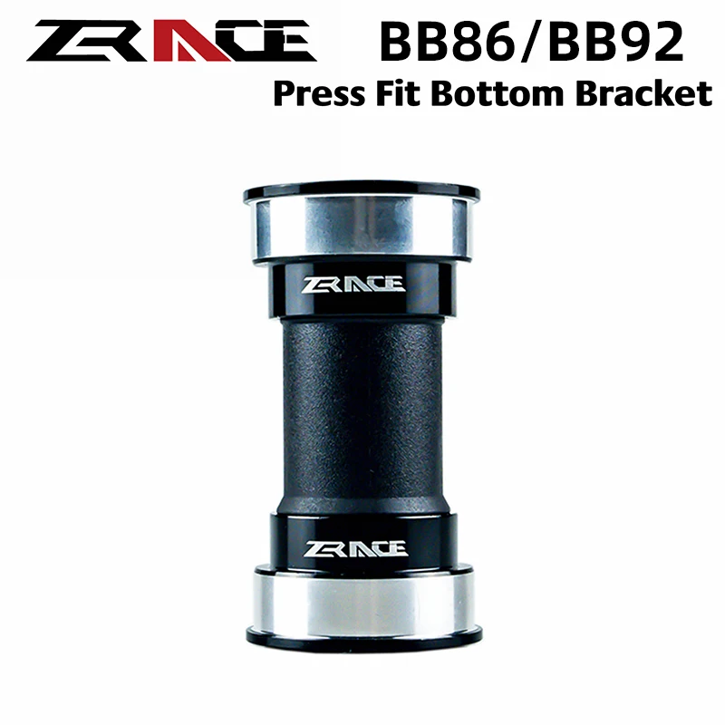 

ZRACE Пресс Fit Нижний кронштейн 24 мм Нижний кронштейн алюминиевый CNC, BB71 / BB92 / BB86 велосипед BB Нижняя ось велосипедные детали