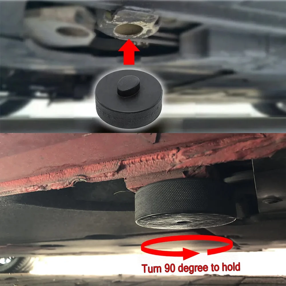 Jack Rubber Pad Anti-Slip Adapter Support Block Car Lift Tool 4Pcs For Porsche 911 964 991 993 996 924S Cayman Car Accessories rubber support block adapter car door rubber pads door shock absorber pads car door silicone pads pot protector pads