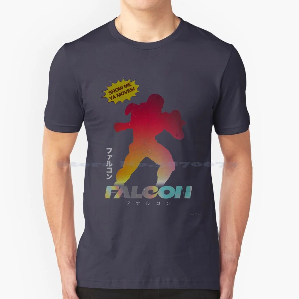 La Maglietta Blue Falcon 100% Cotone Tee Blue Falcon Ssbm Super Smash Bros Smash Bros Ultimate Smash Bros Melee