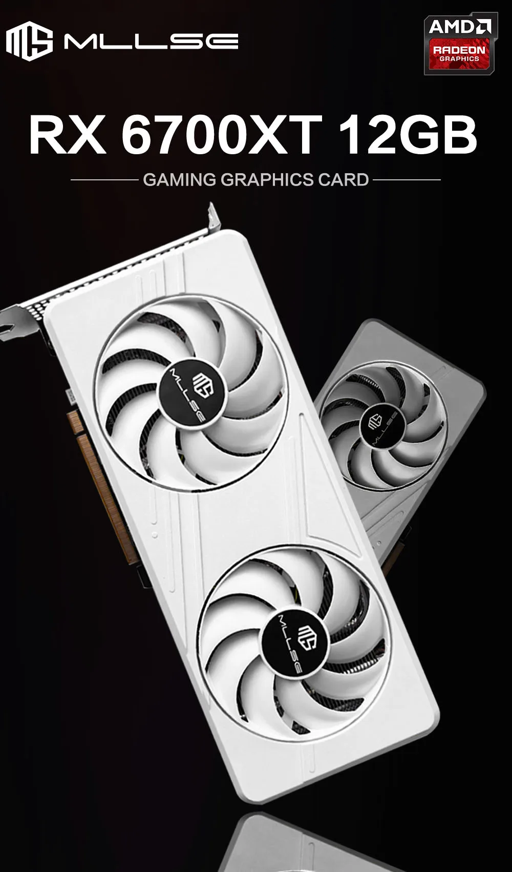 Carte graphique AMD RX 6700 XT 12 Go GDDR6 gaming haute performance