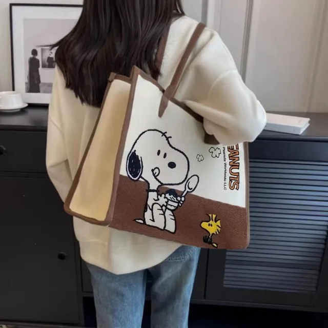 Bolsa de Lona Snoopy y Woodstock 5