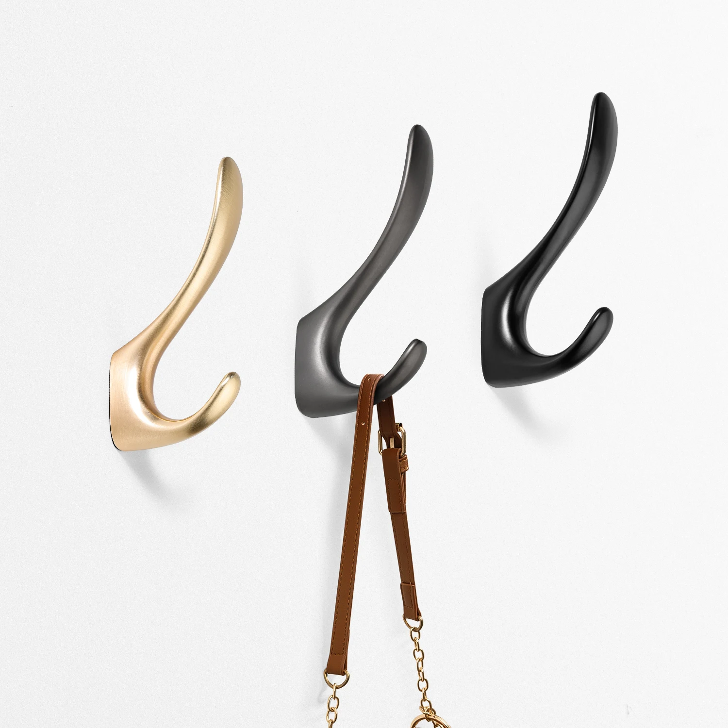 SARIHOSYGoldCoatHooksBathroomWallHookCorridorCoatHook