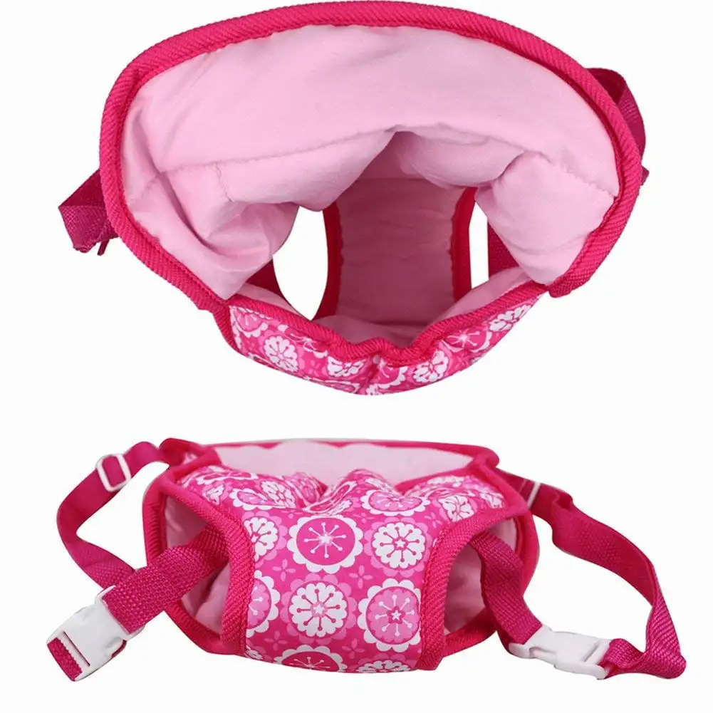 Doll Accessories Baby Doll Carrier Toys Baby Dolls Backpack for 12-18 Inch Doll Carrier Bag Pretend Play Gift for Girls - 4