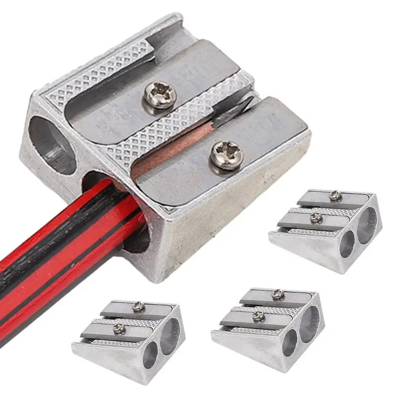 Temperamatite magnesio metallo grafite temperamatite forniture per ufficio accessori di cancelleria per studenti e consumatori - immagine 3