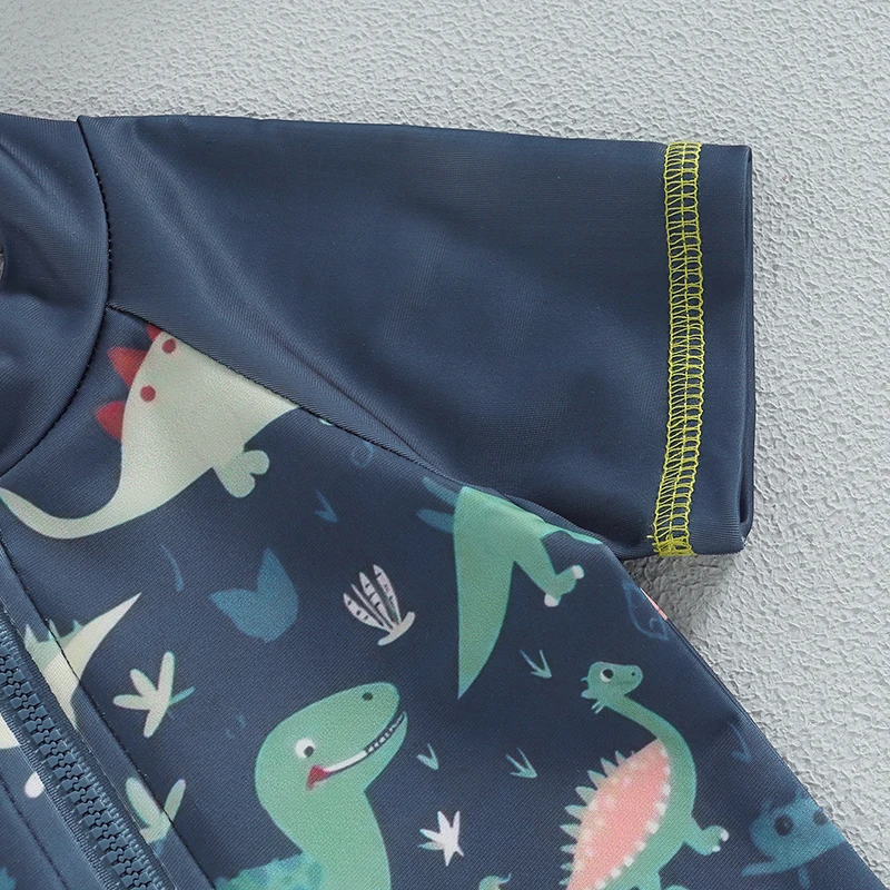 3-teiliges Badeanzug-Set Für Kleinkinder Mit LSF 50+ - Dino & Hai Design