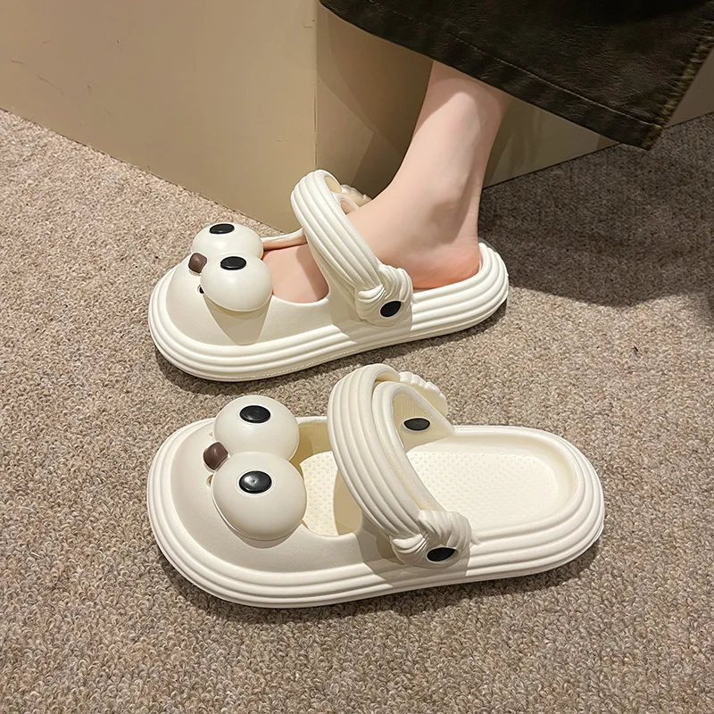 EVA Casual Slippers Women Flats Cute Cartoon Designer Shoes Girls Indoor Platform Sandals Ladies Fashion Summer Beach Slipper