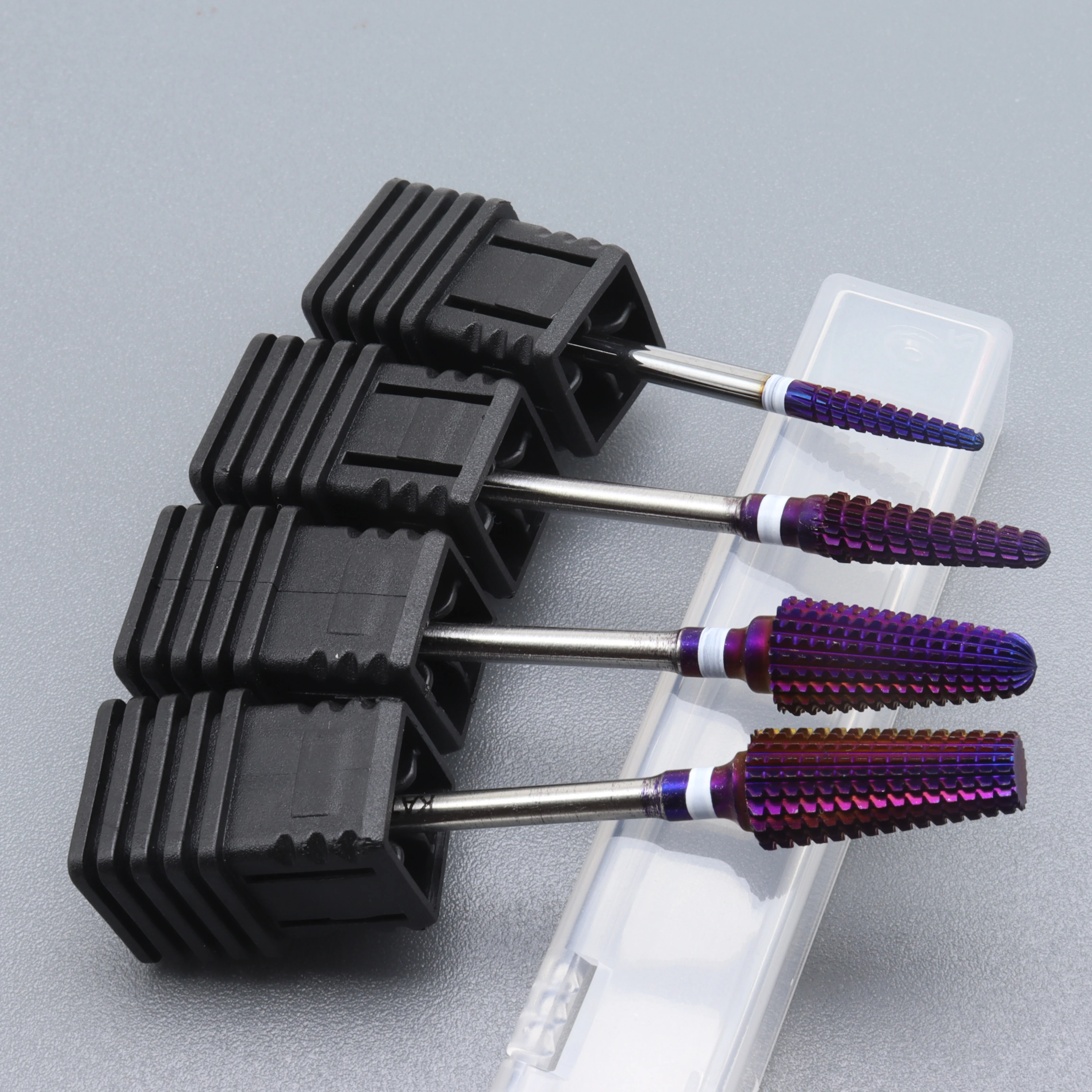 Description Picture 3 of itemPurple Pro Whole Carbide Nail Drill Bits Nail Art Electric Drill Machine Files Nail Art Tools Cut and Polish Nail Tools