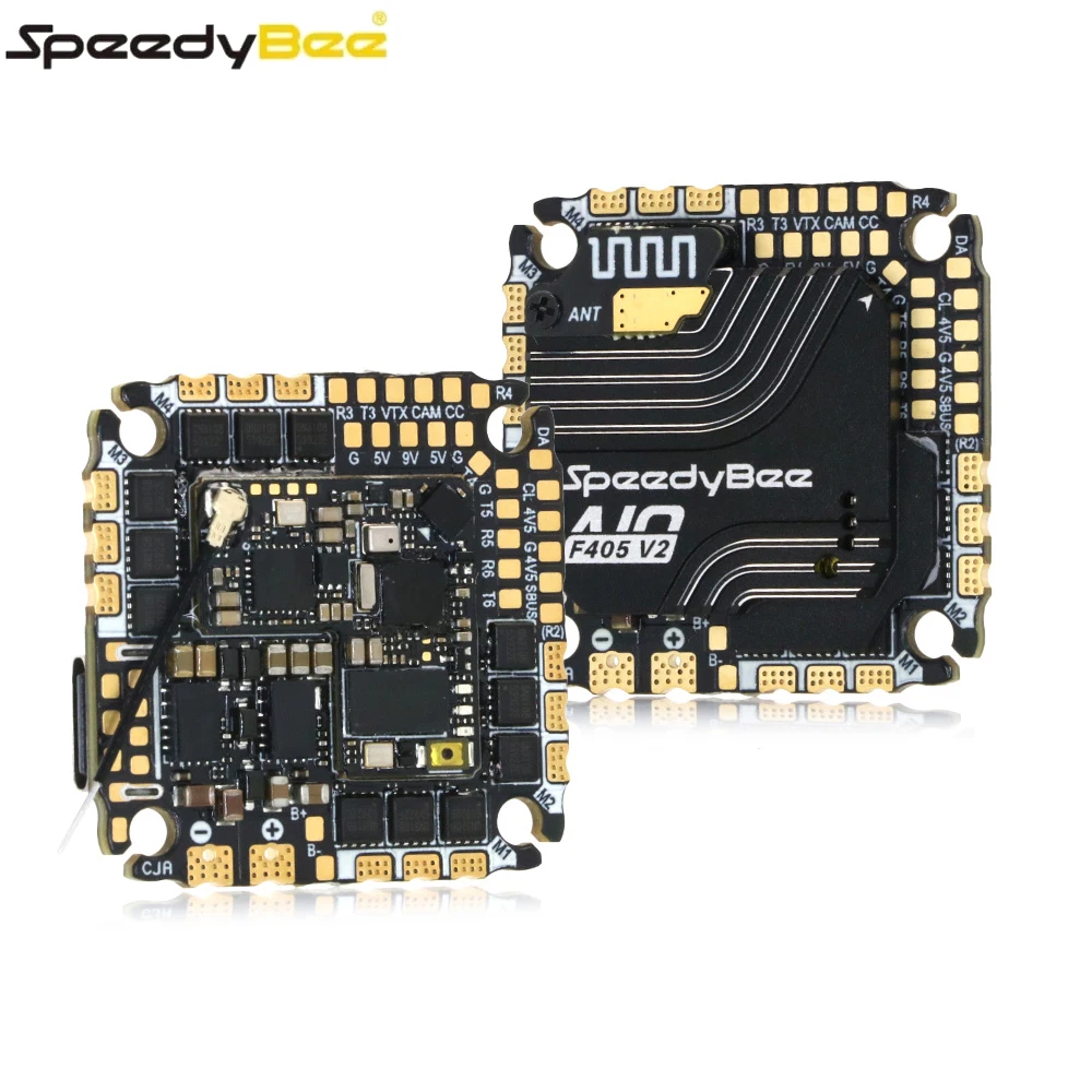 Speedybee F405 SpeedybeeF405 AIO V2 35A/40A 3-6S 5V/9V 1.5A BEC Betaflight Stack thumbnail 2