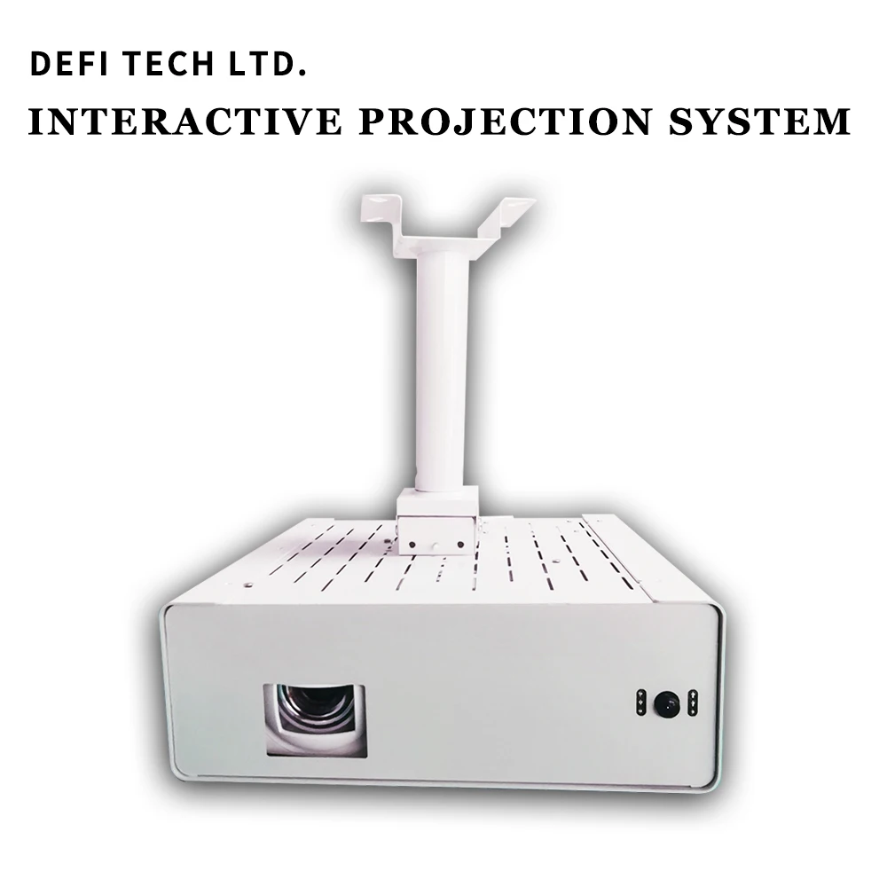 4000 Lumen All In One Interactive Floor Projector Interactive Floor Wall System With 80 Games  for Children School Home Party 6