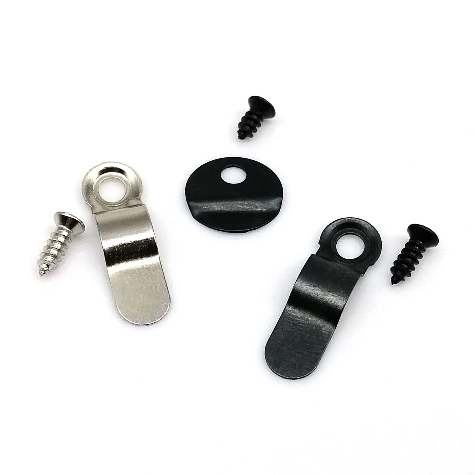 50pcs Black Metal Iron Bent Bow Arch Elastic Picture Photo Mirror Frame Backboard Brad Fix Turnbutton Turn Button Rotate + screw picture frame hangers