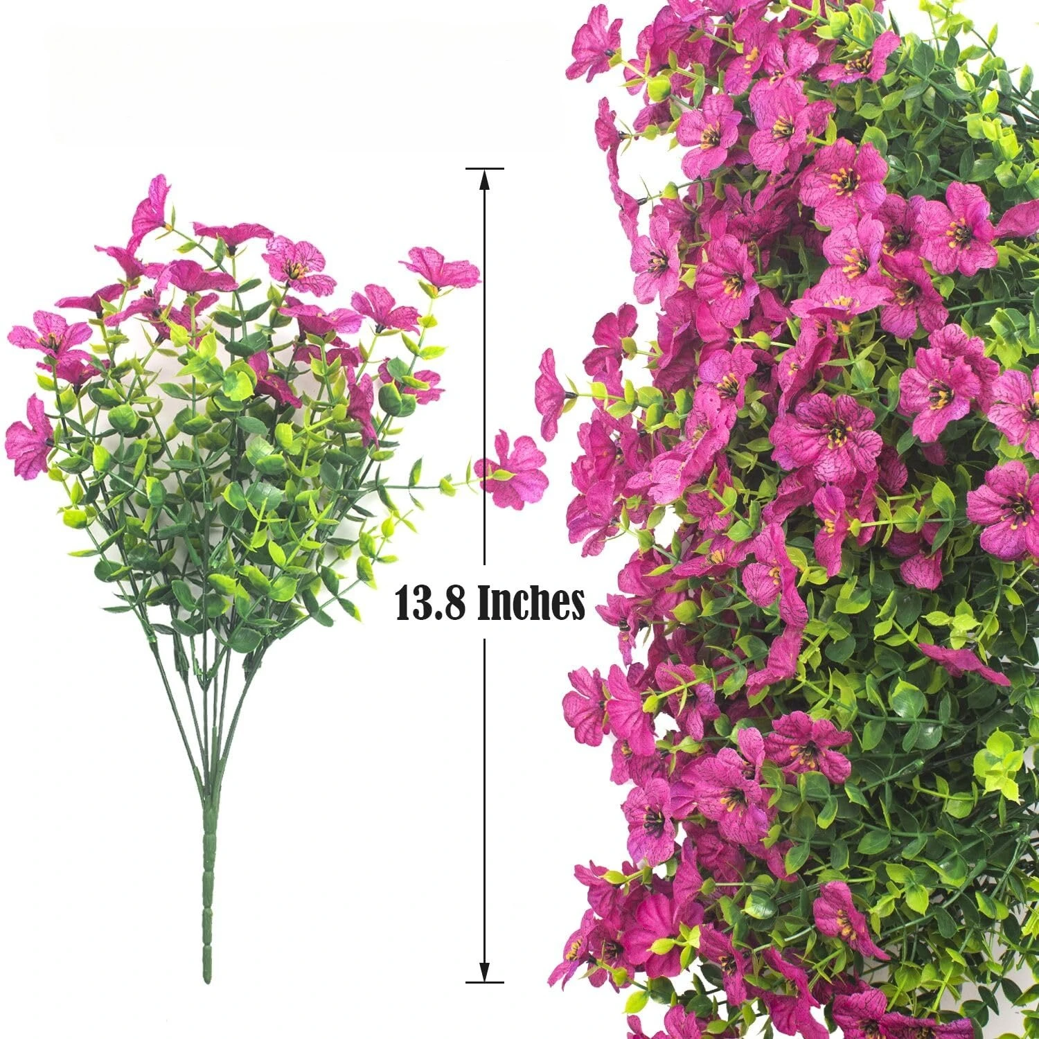 Vibrant 35cm UV-Resistant Artificial Daisy Flowers for Outdoor and Home Decor