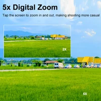 Ourlife Action Camera 5K30FPS EIS 2.0 Inch IPS Dual Screen 30M Waterproof WiFi 5X Zoom Helmet Sport Camera With Remote Control - Image 3