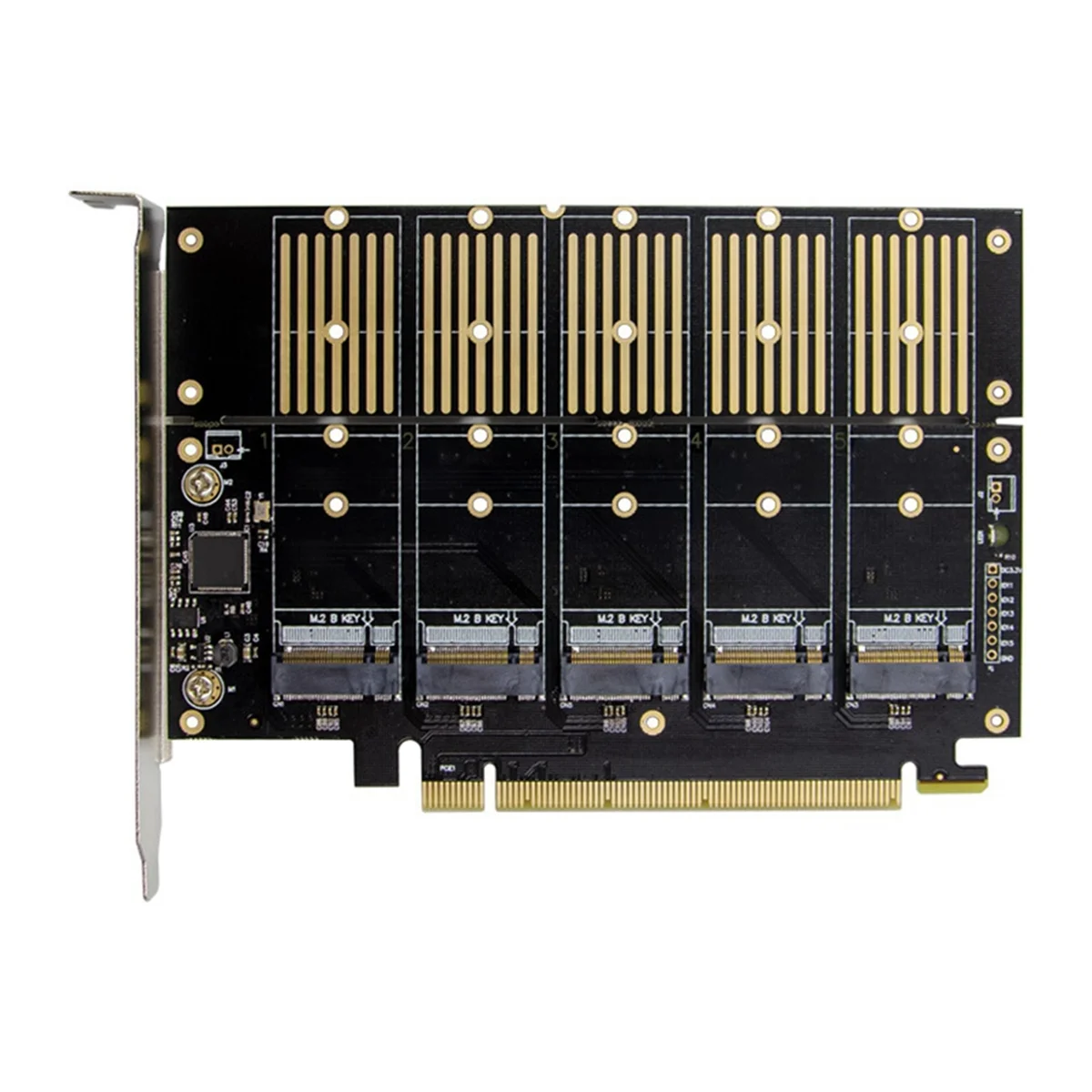 PCIe X16 M.2 Ű B NVMe SSD ����� ī��, M.2 NGFF to SATA-�� SSD ����� ī��, NGFF SSD Ȯ�� ī��