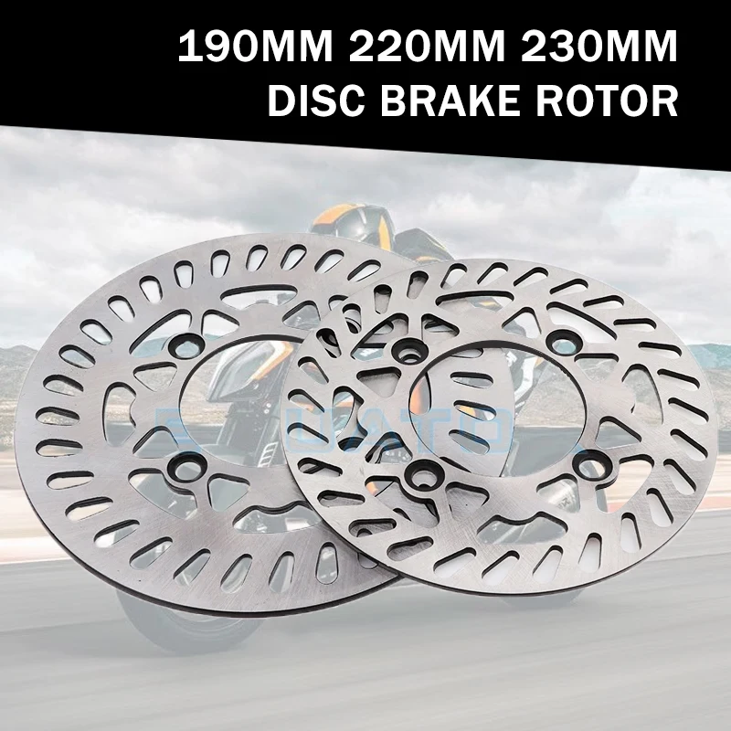 190mm 220mm 230mm Steel Pit Bike Motocross Front and Rear Disc Brake ...