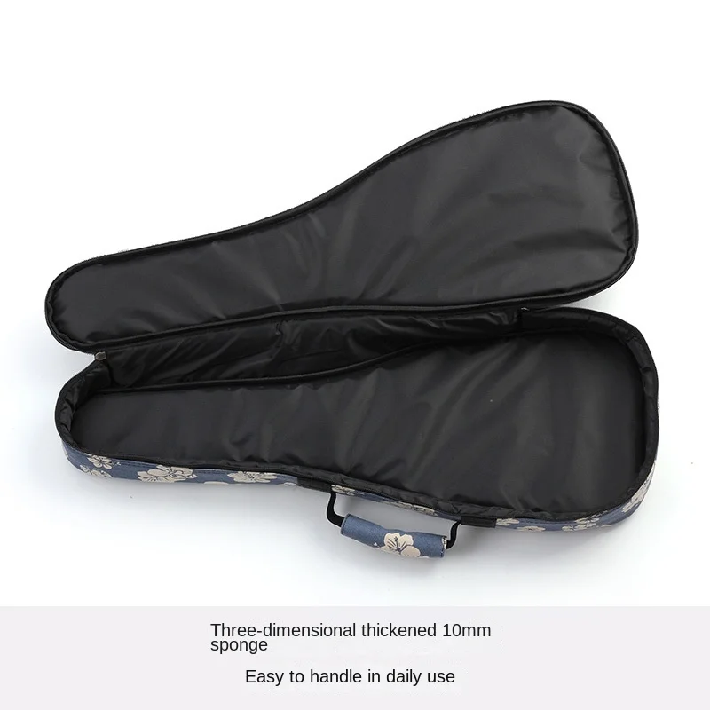 Cotton Thicken Pad Soprano Concert Tenor Baritone Ukulele Bag Guitar 30 Inch Backpack Handbag Ukelele Gig Case