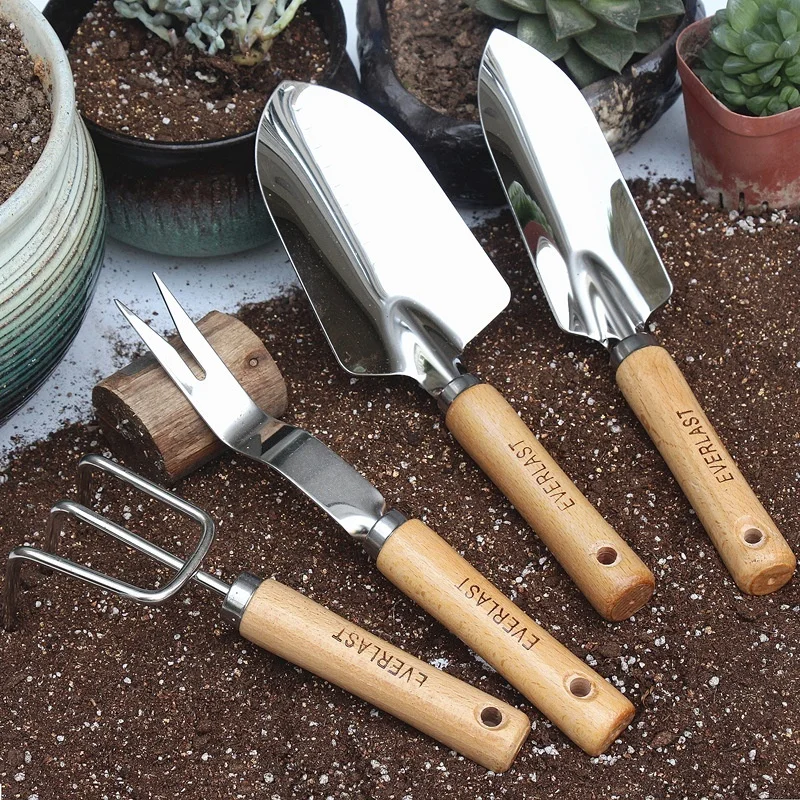 Garden Tools Small Shovels For Household Farming Planting Flowers Outdoor Digging Shovel Shovel Rake Weeding 3