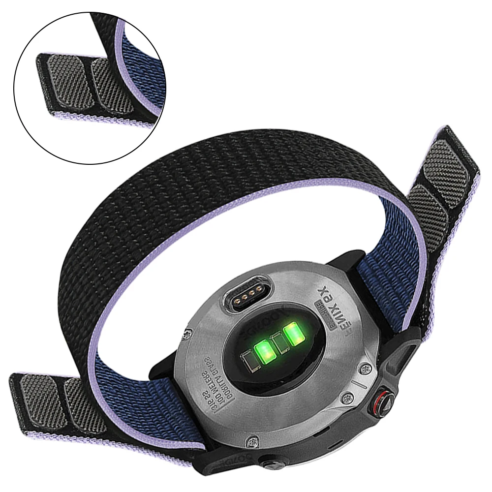 Ultra-Slim Feather-Light Nylon Loop Strap, QuickFit Design (22mm & 26mm)