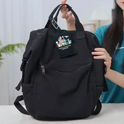 HelloKittys Anime Luggage Tag Travel Pu Leather Tags Suitcase Boarding Accessorie Baggage Sanrioed kids Tags Card Portable Label