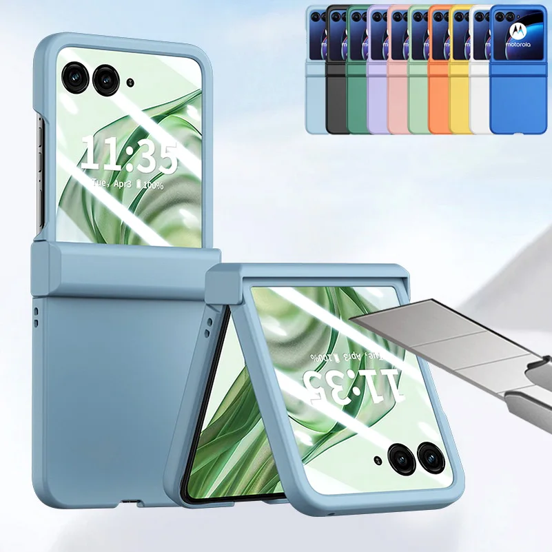 Slim Ultra Thin Tempered Glass Case with Enhanced Camera Protection
