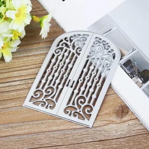 

Door Window Metal Cutting Dies Stencil Scrapbooking Photo Album Paper Cards Decorative Craft Cuts
