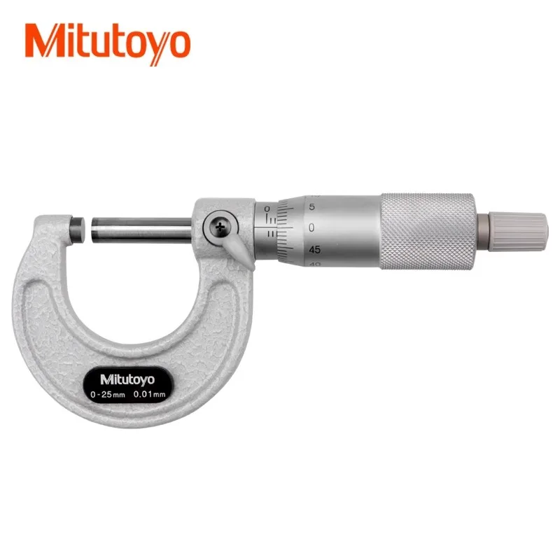 

Mitutoyo Outside Micrometers 0-25mm/25-50mm/50-75mm/75-100mm/100-125mm/125-150mm/150-175mm/175-200mm Graduation 0.01mm