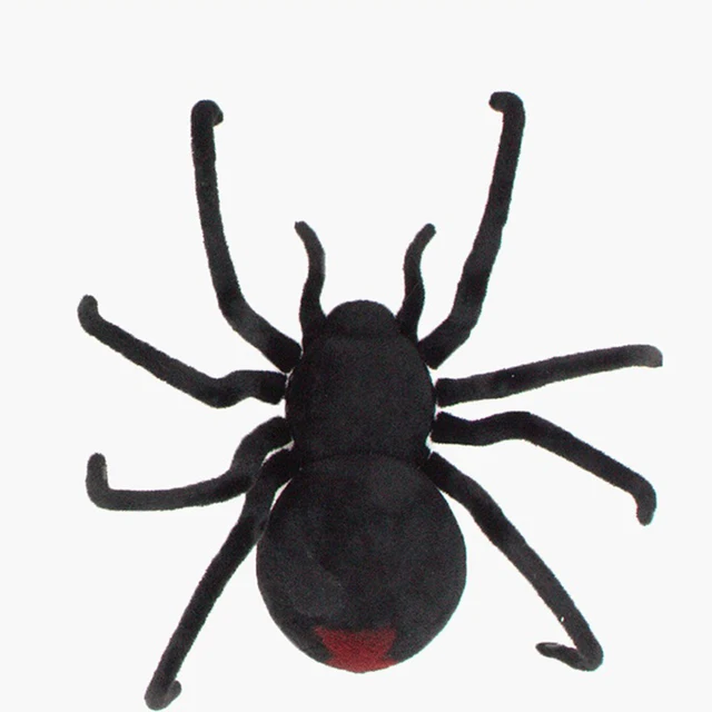 Super Big Than Hand Four-way Remote Control Spider Simulation Black Widow Tarantula Scary Electronic Crawling Insect Pet Toy 4