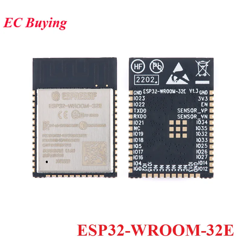 Esp32-Wroom-32E 4Mb 8Mb 16Mb Flash Esp32 Dual-Core Wifi Modulo Mcu Wi-Fi Wireless Compatibile Con Bluetooth Iot Esp-32 Wroom 32E