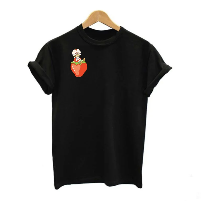 Erdbeer-Shortcake zum Aufbügeln, schmelzbare Patches, wärmeklebende Thermotransfer-Aufkleber, zum Bügeln, für Kinderkleidung, individuelles DIY – Detail 14