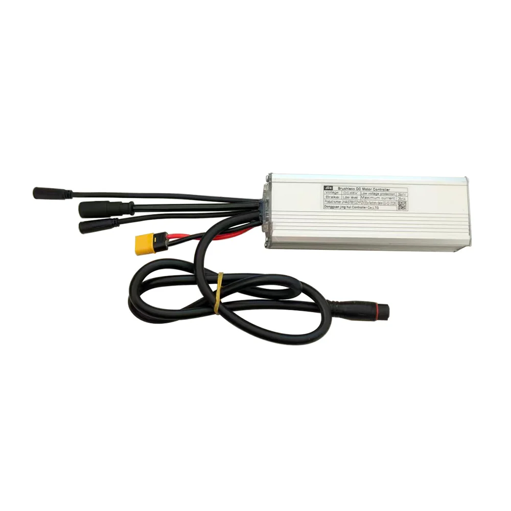전기 자전거용 브러시리스 모터 컨트롤러 JH4AS7681DZHDZN 48V 26A 디스플레이 속도 컨트롤러 (전기 스쿠터 및 MTB용)