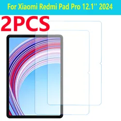 Premium 9H Tempered Glass Screen Protector - 2 Pack (2PCS - Redmi Pad Pro)