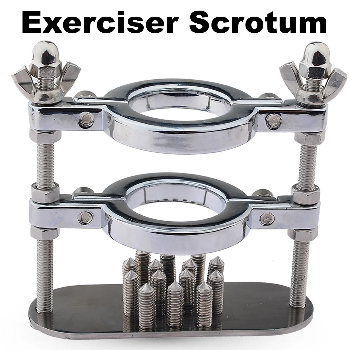 Spikes Chastity Cage Exerciser Scrotum Lock Penis Rings For Men Cock Stretcher Male Masturbator Sex Toys Adult
