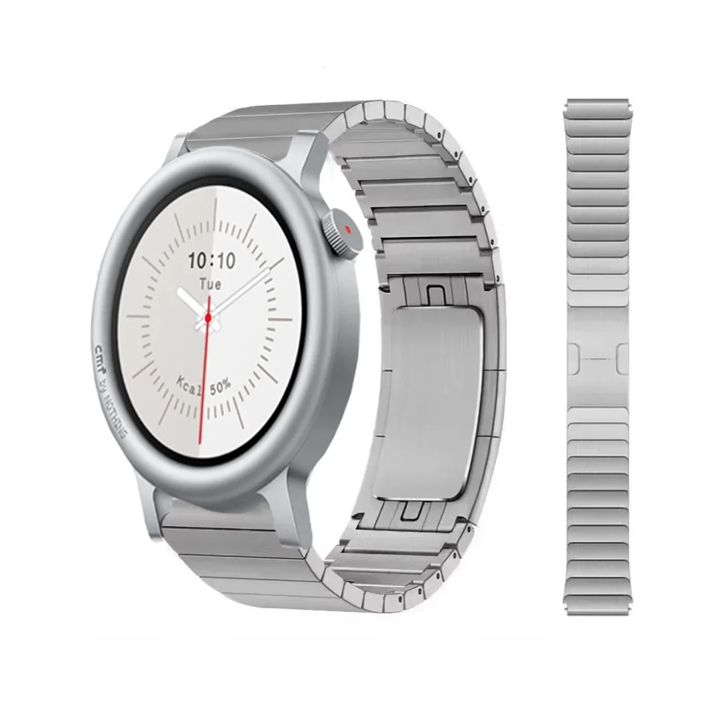 Premium 22mm Metal Smartwatch Bracelet Wristband - Stylish and Durable Accessory