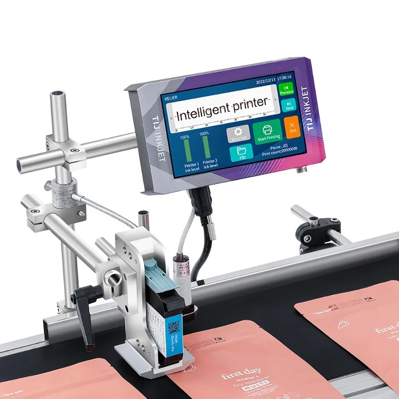 

Kelier 2021 New Metal Plastic Carton Inkjet Printers Business Card Printing Machine KX180