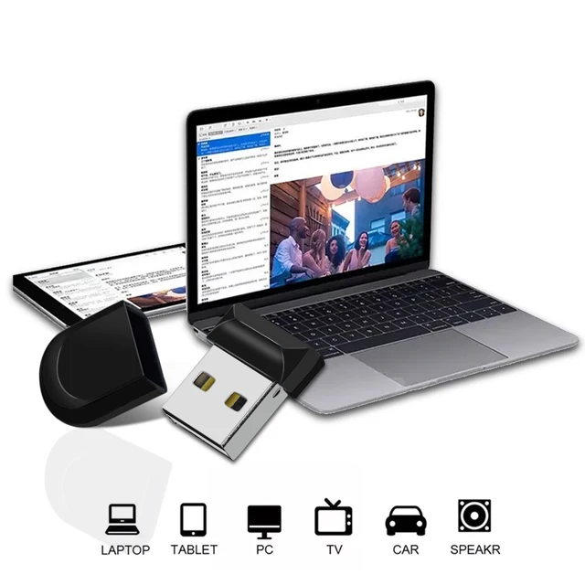 Супер мини-USB-флешка 64 ГБ, 32 ГБ, 16 ГБ, 8 ГБ, 4 ГБ, водонепроницаемый флэш-накопитель, высокоскоростной флэш-накопитель, флэш-накопитель USB 2,0, карта памяти 2