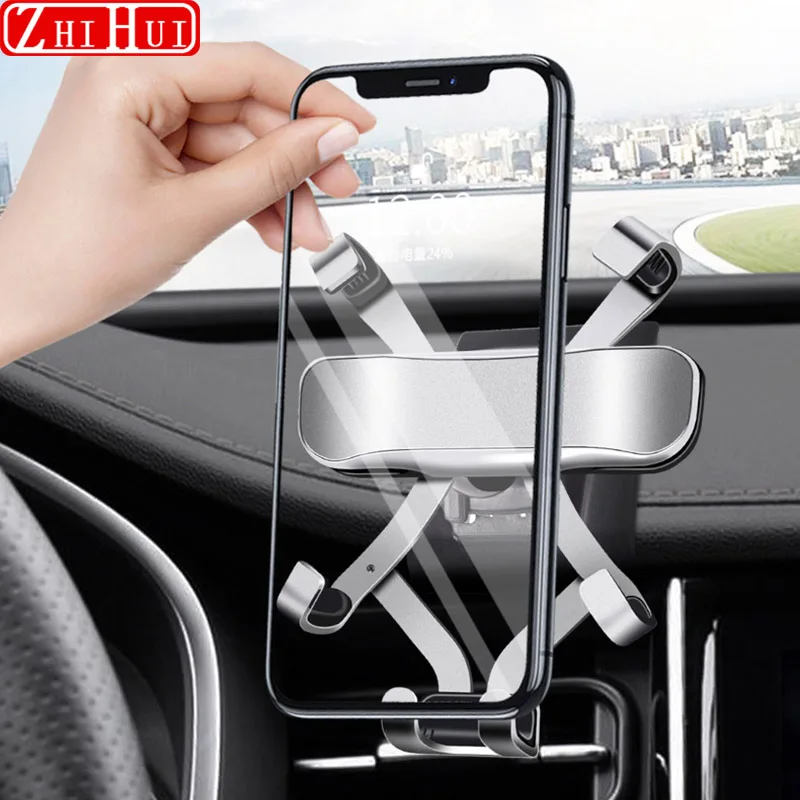 Car Styling supporto per cellulare per Changan CS55 Plus Eado Plus 2019-2023 supporto per presa d'aria supporto per staffa a gravità accessori per supporto - immagine 5