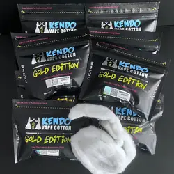 10Packs Premium KENDO Cotton 100% Organic Cotton Gold Edition Length 47inch vs Bacon Prime Ornament