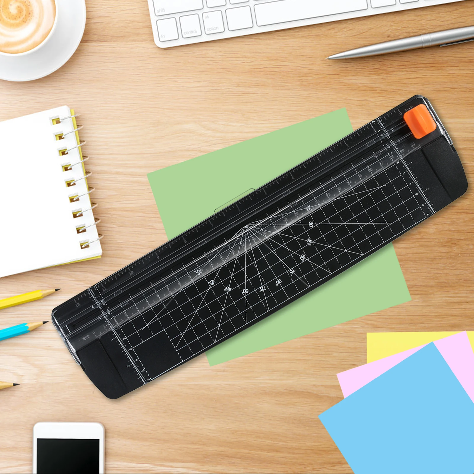 Description Picture 6 of itemPortable Paper Trimmer A4 Size Paper Cutter Cutting Machine 12 Inch Cutting Width for Craft Paper Photo Laminated Paper