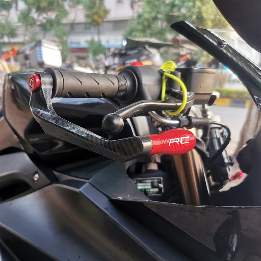 Motorrad Lenker Bremsschutz - Aluminium Handschutz Für KTM Duke Modelle In Orange