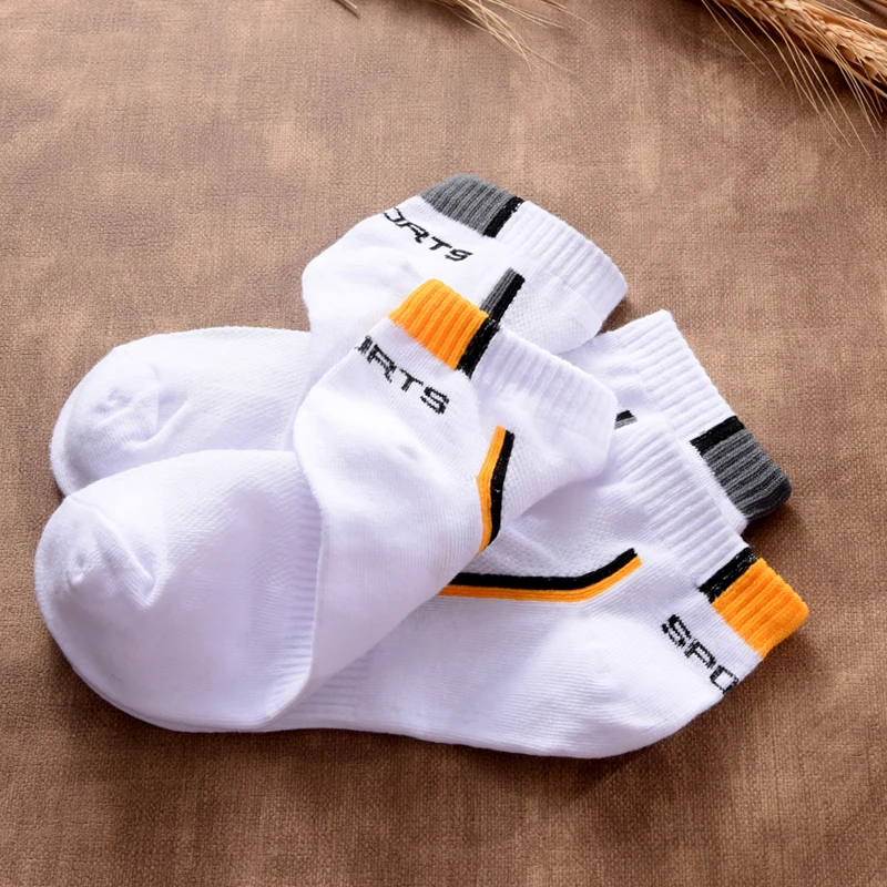 10Pairs Men Cotton Socks High Quality Casual Sports Socks Mesh Breathable Spring And Summer Boat Socks White And Black Socks NEW